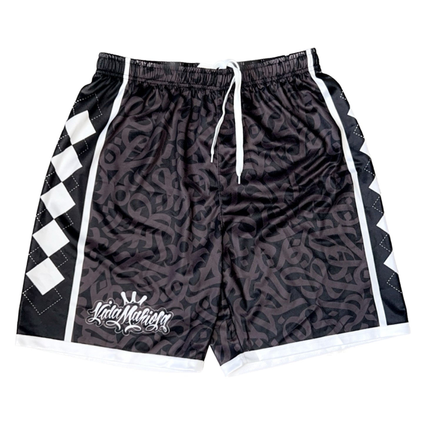 Black Vida Mafiosa Basketball Shorts