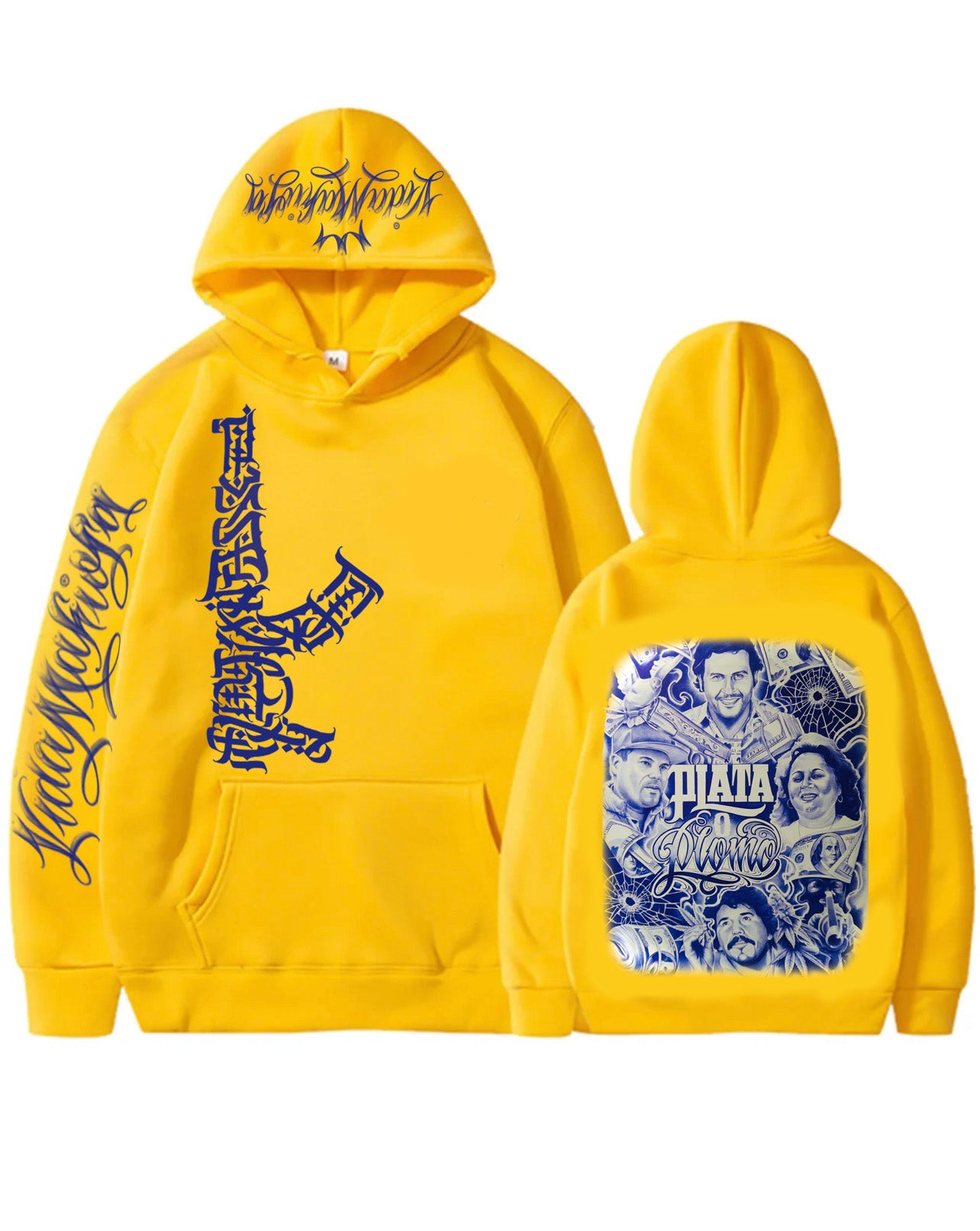 Yellow Vida Mafiosa Sweater